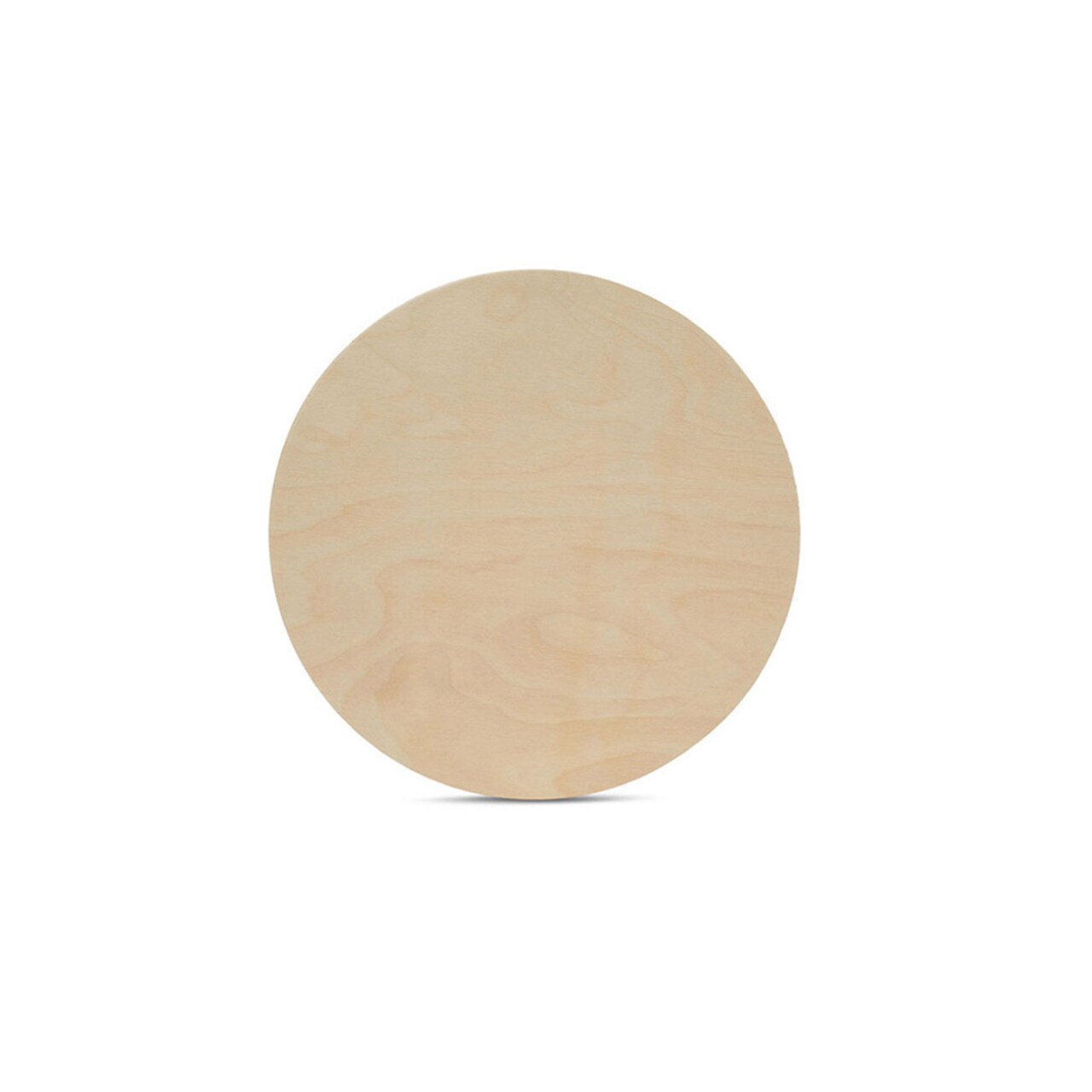 Wood Circle Discs 5 inch, 4 Thicknesses, Unfinished Birch Rounds | Woodpeckers